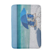 Destin Florida stoelen en paraplu badmat (Voorkant Verticaal)