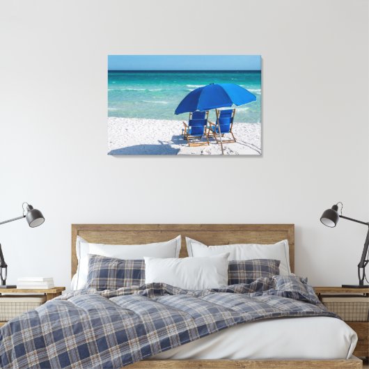 Destin Florida stoelen en paraplu canvas (Insitu (Slaapkamer))