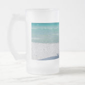 Destin Florida stoelen en paraplu Frosted Mok (Links)