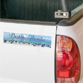 Destin Florida  strand parasols Fotografie Bumpersticker (Op Truck)