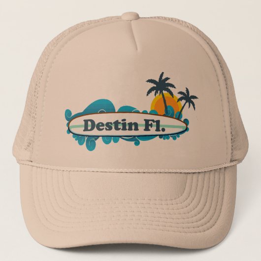 Destin Florida. Trucker Pet (Voorkant)