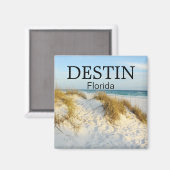 Destin Florida wit zand strand zonsondergang magne Magneet (Voorkant / Achterkant)