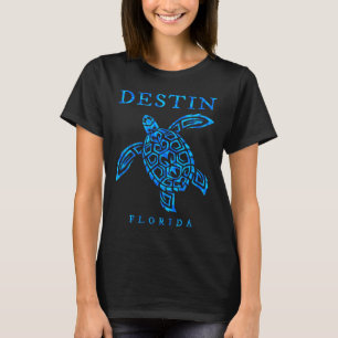 Destin Florida Zeeschildpad Jongens Meisjes Peuter T-shirt