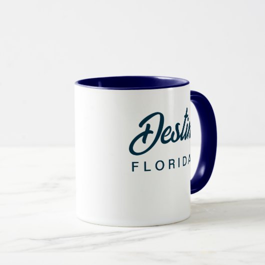 Destin Floride café Mug (Devant droit)