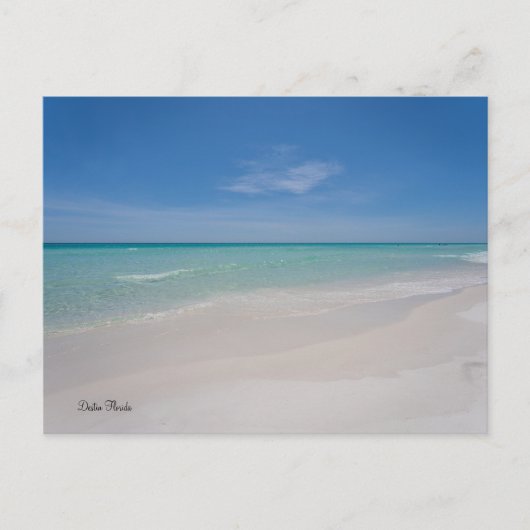 Destin Floride Carte Postale de Plage (Devant)