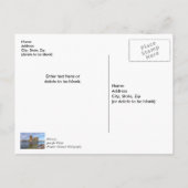 Destin Harbor Boardwalk bedankkaart Briefkaart (Achterkant)