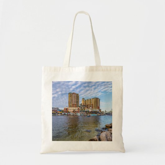 Destin Harbour Boardwalk Canvas tas (Voorkant)