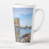 Destin Harbour Boardwalk Latte Mug (Droite)