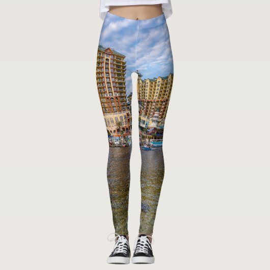 Destin Harbour Boardwalk Leggings (Devant)