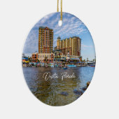 Destin Harbour Boardwalk Ornement Souvenir (Droite)
