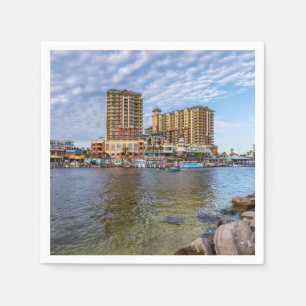 Destin Harbour Boardwalk Papier Servet