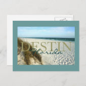 Destin, Plage de Floride carte postale (Devant / Derrière)