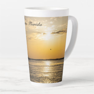 Destin Sunset And Helicopters Latte Mokkop Mok