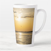 Destin Sunset And Helicopters Latte Mug (Droite)