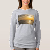 Destin Sunset And Helicopters Long Sleeve Tshirt (Devant)