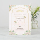Destination Beach Wedding Invitation (Debout devant)