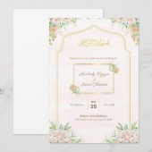 Destination Beach Wedding Invitation (Devant / Derrière)