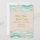 Destination Beach Wedding Invitation (Devant)