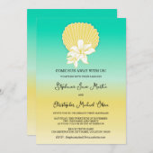 Destination Beach Wedding Kaart (Voorkant / Achterkant)