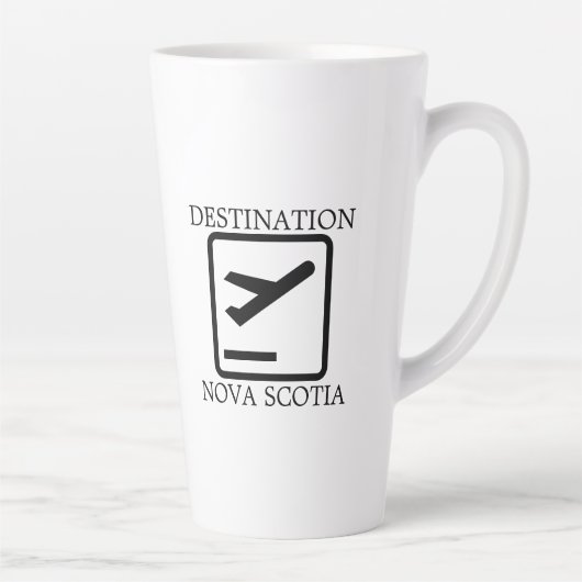 Destination East Coast Nouvelle-Écosse mug voyage (Droite)