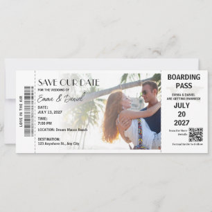 Destination Faire-part de mariage