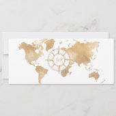 Destination Mariage Carte d'embarquement Italie (Dos)