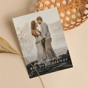 Destination mariage enregistrer la date carte phot