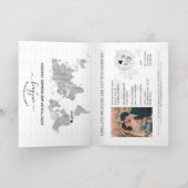Destination Mariage Gold World Carte Passeport Mod (Couchage intérieur)
