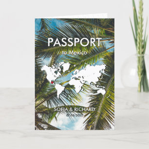 Destination Mariage Palm Beach Gold Carte du monde