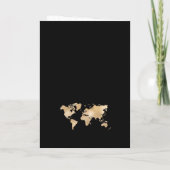 Destination mariage Passport Carte du monde Punta (Dos)