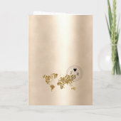 Destination Mariage Passport Gold Carte du monde M (Dos)