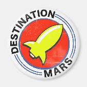 Destination Mars Magneet (Voorkant)