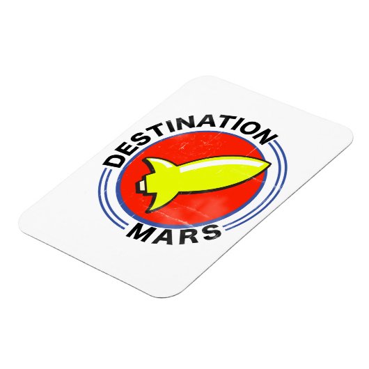 Destination Mars Magneet (Linkerzijde)