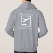 Destination vers la côte Est Sweat - shirt à capuc (Dos)