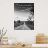 Destination, Voyage Inspiration Citation Poster (Cuisine)