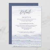 Destination Wedding, Beach Wedding, Ocean Suite Kaart (Voorkant / Achterkant)