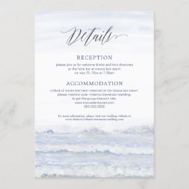 Destination Wedding, Beach Wedding, Ocean Suite Kaart