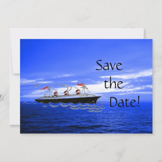 Destination Wedding Cruise | De verzenddatum opsla Save The Date (Voorkant)