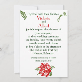 Destination Wedding Invitation