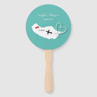 Destination Wedding Madeira Europe Hand Fan Handwaaier