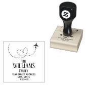 Destination Wedding Retour Adres Rubberstempel (Gestempeld)