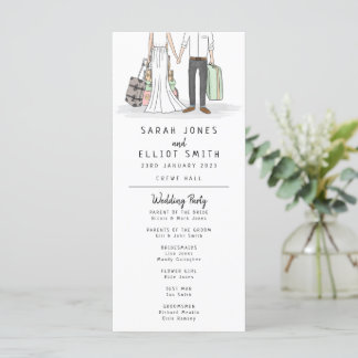 Destination Wedding Suitcases Flat Program Programma