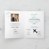 Destination Weddings Awide Photo Passport Invite (Binnen)