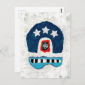 Destiné à être une carte postale - Art abstrait (Devant / Derrière)