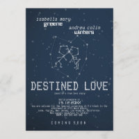 Destiné à l'amour - Invitation d'affiches de films
