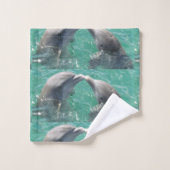 Destinée de la plongée sous-marine pour les animau (Gant de toilette)