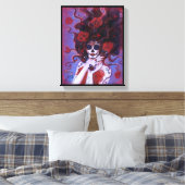 Destiny Day of the Dead poster van Renee Canvas Afdruk (Insitu (Slaapkamer))