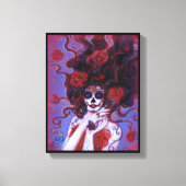 Destiny Day of the Dead poster van Renee Canvas Afdruk (Voorkant)