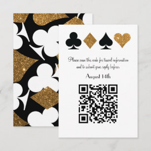 Destiny Gold Las Vegas Wedding QR code Antwoord