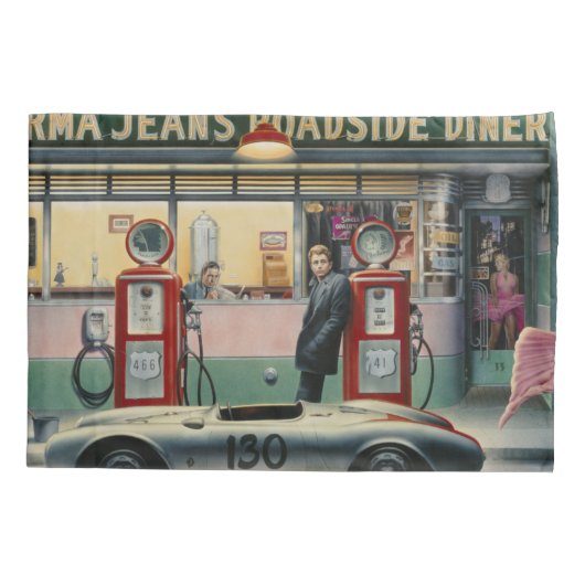 Destiny Highway 2 Kussensloop (Achterkant-Links)